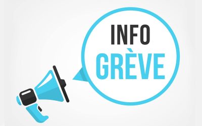 INFO GREVE MARDI 1ER OCTOBRE